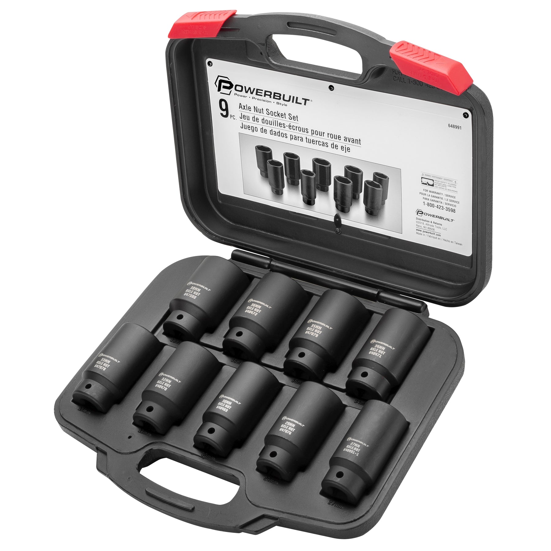Master Axle Nut Socket Kit