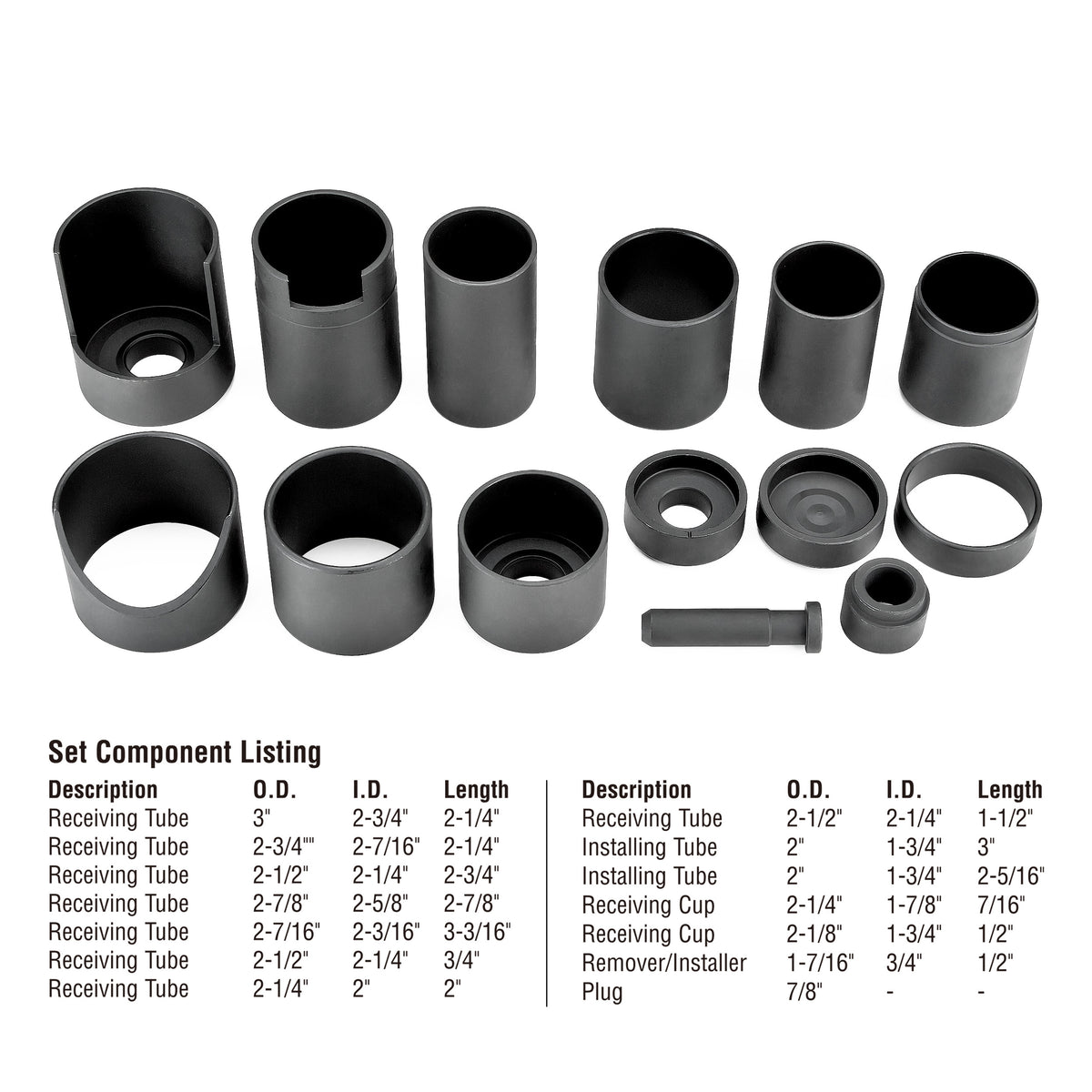 14 Piece Master Ball Joint Adapter Kit