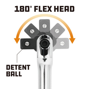 1/2 Inch Drive 12 Inch Flex Handle