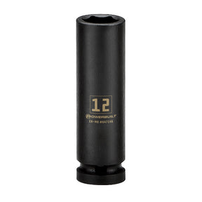Powerbuilt 3/8 in. Drive x 12 mm 6 Point Deep Well Impact Socket - 647146