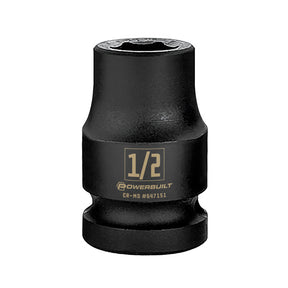 1/2 Inch Drive x 1/2 Inch 6 Point Impact Socket
