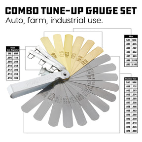 Powerbuilt 24-Blade Combo Tune-Up Gauge - 648518