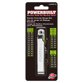 Powerbuilt 24-Blade Combo Tune-Up Gauge - 648518