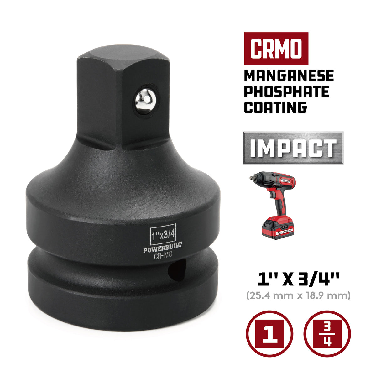 Socket Adapters - 1 in. Drive